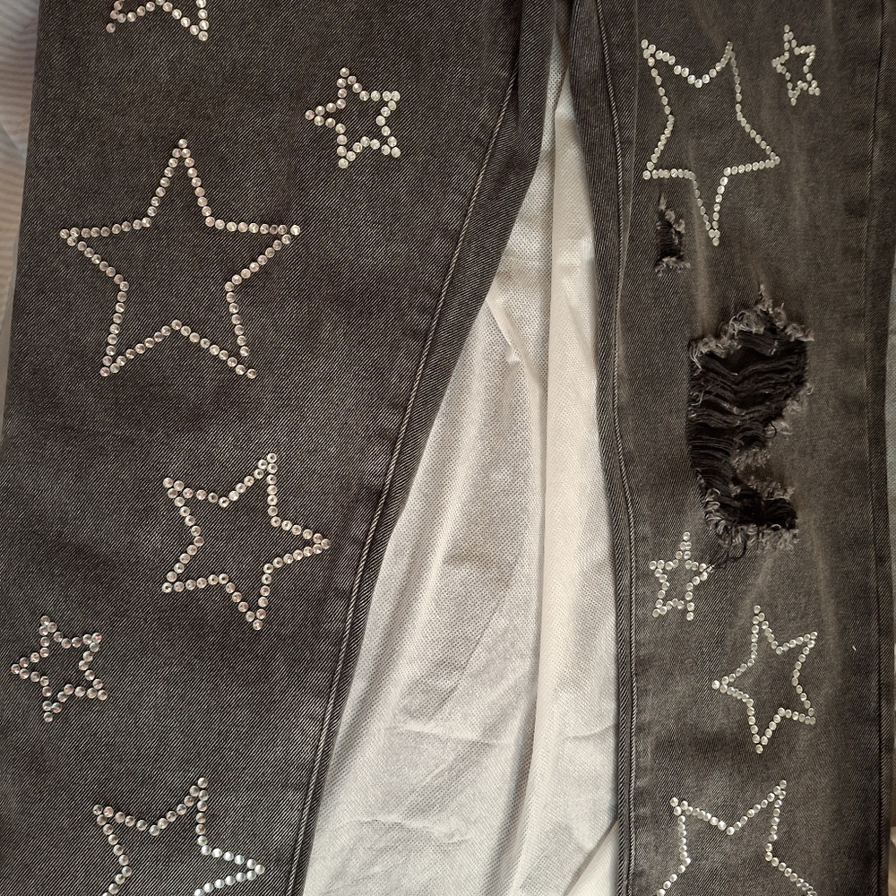Rhinestone Jeans Simple Society